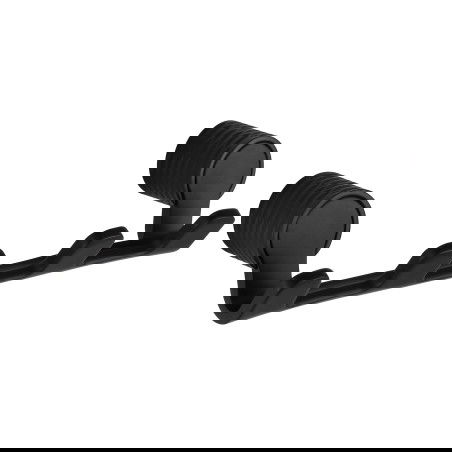 Mexen Base четворна кука за кърпи, черна - 70882354-70