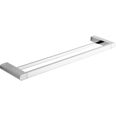 Mexen Adox двойна закачалка за кърпи, хром - 7018225-00