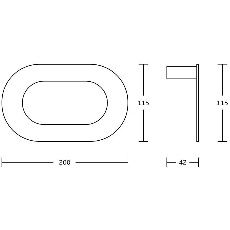 Mexen Adox закачалка за кърпи, хром - 7018232-00