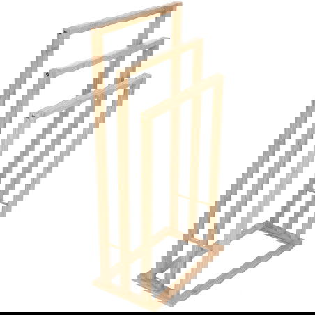 Mexen Bamboo държач за хавлия, естествен бамбук - 701342-00