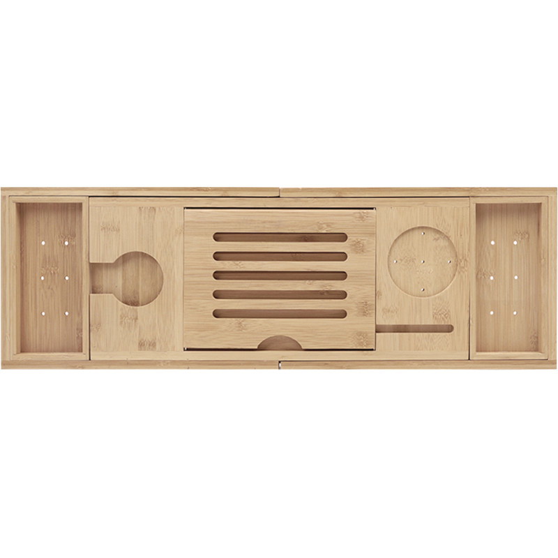 Mexen Bamboo рафт за вана 70-105 см, естествен бамбук - 701170-00