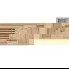 Mexen Bamboo полица за вана 70-105 см, естествен бамбук - 701170-00