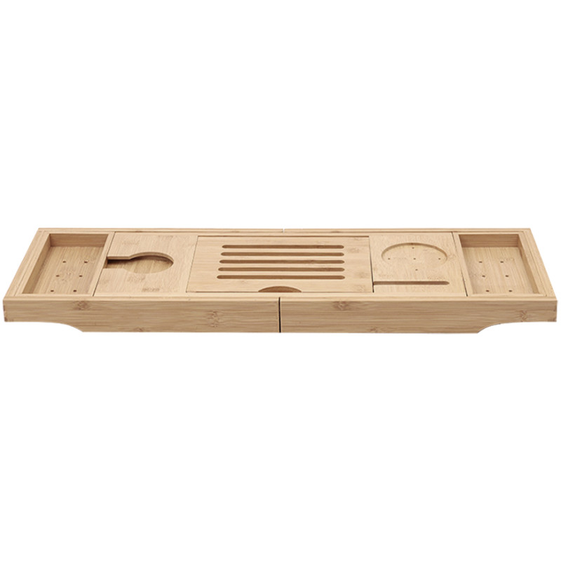 Mexen Bamboo рафт за вана 70-105 см, естествен бамбук - 701170-00