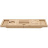 Mexen Bamboo рафт за вана 70-105 см, естествен бамбук - 701170-00