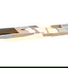 Mexen Bamboo рафт за вана 70-100 см, естествен бамбук - 701270-00