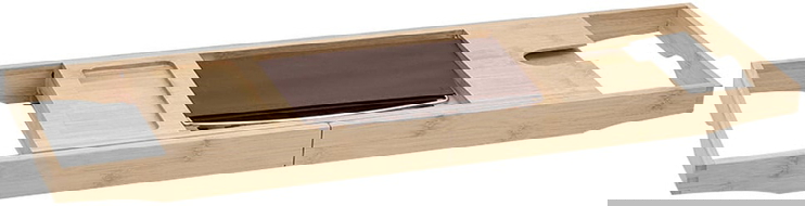 Mexen Bamboo рафт за вана 70-100 см, естествен бамбук - 701270-00