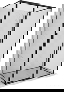 Mexen Rox-3S душ кабина 3-стенна плъзгаща се дясна 100 x 80 см, черна рамка, черна - 8C2-100-080-70-70-3S-P