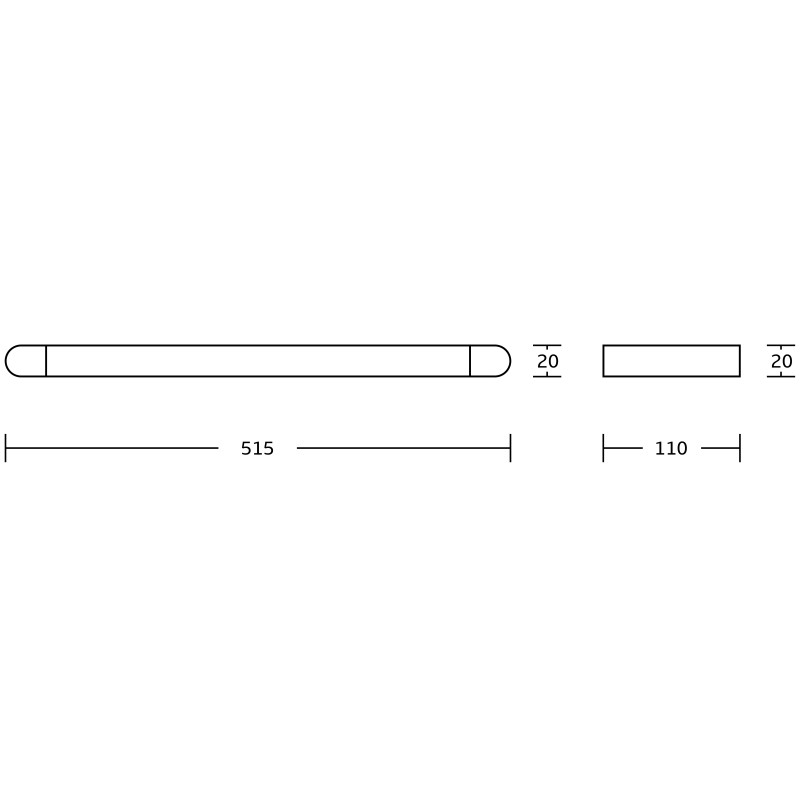Mexen Adox висяща стъклена лавица, златна - 7018237-50