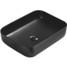 Mexen Carla мивка върху плот 50 x 39 см, черна мат - 21555085