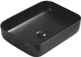 Mexen Carla мивка върху плот 50 x 39 см, черна мат - 21555085