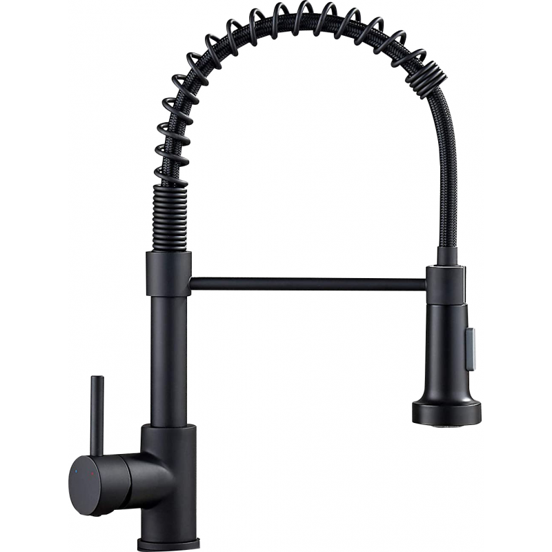 Mexen Clara кухненски смесител, черен - 670501-70