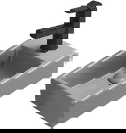 Mexen Inez лява плотна мивка 40 x 20 см, светло сив мат - 21484061L