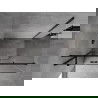 Mexen Mist H T душ кабина лява, 95 x 110 см, прозрачна, черна - 8A5T-095-110-70-00-L
