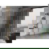 Mexen Mist H T, кабина за душ, дясна 80 x 90 см, прозрачно, матирано медно - 8A5T-080-090-65-00-P