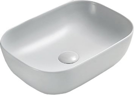 Mexen Rita плот мивка 45 x 32 см, платинен мат - 21084563