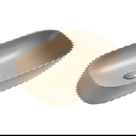 Mexen Rita мивка за монтаж върху плот 45 x 32 см, матово капучино - 21084564