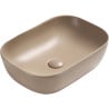 Мивка за плот Mexen Rita 45 x 32 см, мат капучино - 21084564