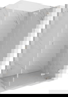 Mexen Lunar L душ кабина с отваряща се врата, дясна 85 x 90 см, прозрачна, мат никел - 834L-085-090-97-00-P