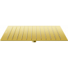 Mexen Slim душова глава 30 x 30 см, златна - 79130-50