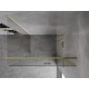 Mexen Mist H T душ кабина с отваряща се врата, дясна 90 x 70 см, прозрачна, златна - 8A5T-090-070-50-00-P