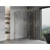 Mexen Mist H T душ кабина с врата надясно 115 x 110 см, прозрачна, златна - 8A5T-115-110-50-00-P