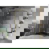 Mexen Mist H T лява душ кабина 90 x 85 см, прозрачна, златна - 8A5T-090-085-50-00-L