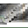 Mexen Mist H T лява душ кабина 90 x 85 см, прозрачна, златна - 8A5T-090-085-50-00-L