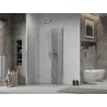  Mexen Lima Duo душ кабина с плъзгаща се врата 100 x 80 см, прозрачна, хром - 856-100-080-02-00