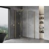 Mexen Mist H T лява душ кабина, 120 x 90 см, прозрачна, златна - 8A5T-120-090-50-00-L