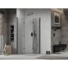 Mexen Lima Duo душ кабина сгъваема 80 x 70 см, прозрачен, черен - 856-080-070-70-00-02