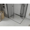 Mexen Lima Душ кабина Duo сгъваема 90 x 80 см, прозрачна, черна - 856-090-080-70-00-02