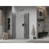 Mexen Lima Душ кабина Duo сгъваема 90 x 80 см, прозрачна, черна - 856-090-080-70-00-02