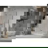 Mexen Lima Duo душ кабина сгъваема 80 x 70 см, прозрачна, хром + Платформа - 856-080-070-01-02-4010