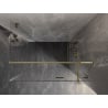 Mexen Lunar T душ кабина с отваряща се дясна врата 75 x 90 см, прозрачна, златиста - 834T-075-090-50-00-P