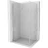 Mexen Pretoria Душ кабина Duo с отваряща се врата 80 x 70 см, прозрачна, хром