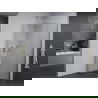 Mexen Pretoria Duo душ кабина с отваряеми врати 90 x 70 см, прозрачен, хром - 852-090-070-02-00