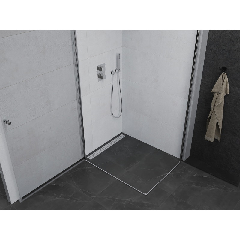 Mexen Pretoria Дуо душ кабина с врата 100 x 90 см, прозрачна, хром - 852-100-090-02-00