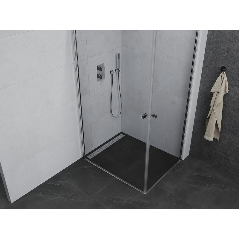 Mexen Pretoria Двойна душ кабина с врата 100 x 90 см, прозрачна, хром - 852-100-090-02-00