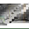 Mexen Mist H T душ кабина с врата лява 90 x 85 см, прозрачна, злато мат - 8A5T-090-085-55-00-L
