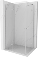 Mexen Roma Duo душ кабина с врата 120 x 90 см, прозрачна, хром - 854-120-090-02-00