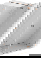 Mexen Lunar T душ кабина отваряща се дясна 70 x 110 см, прозрачна, розово злато - 834T-070-110-60-00-P