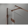 Mexen Lunar T душ кабина отваряща се врата дясна 90 x 100 см, прозрачна, розово