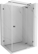 Mexen Lunar T душ кабина с отваряща се врата вдясно 75 x 120 см, прозрачна,