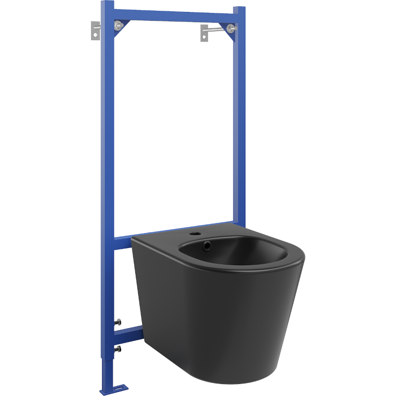 Mexen Rico скрит набор за биде от серията Fenix B с биде, черен мат - 69935724885