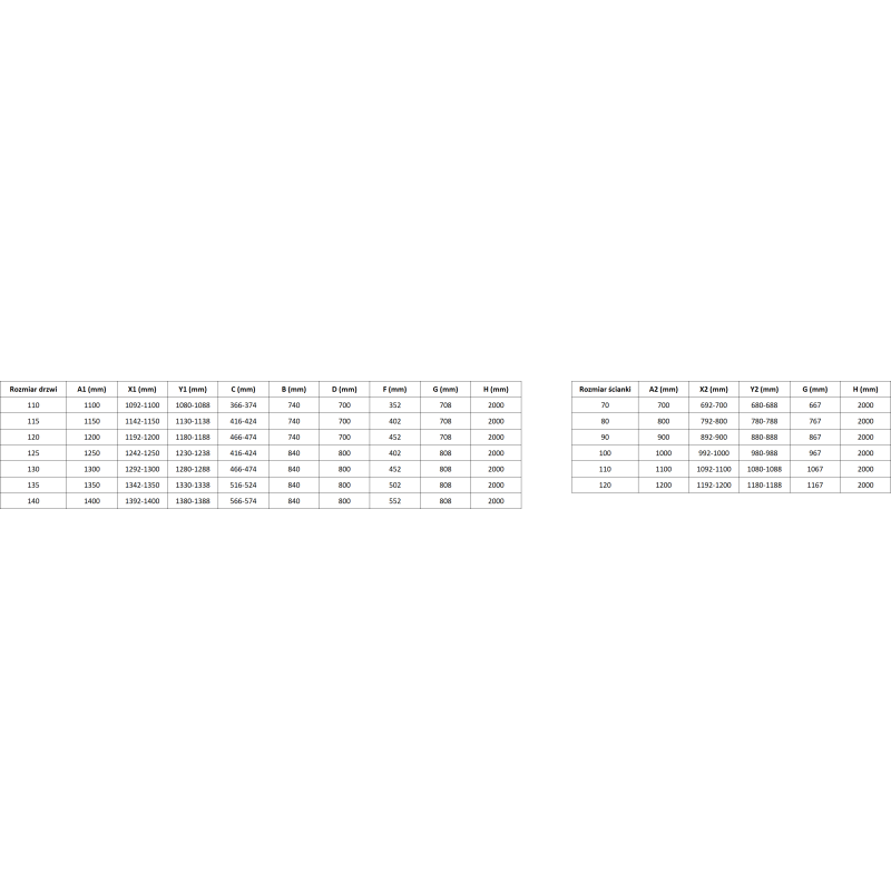 Mexen Lunar T душ кабина отваряема лява 70 x 70 см, прозрачен, четкан никел - 834T-070-070-97-00-L