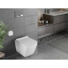 Mexen Vega WC мивка без ръб с бавно падаща дъска slim, дуропласт, бял гланц