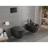 Мексен Кармен чиния wc Rimless, черен мат - 3388XX85
