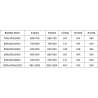 Квадратна плъзгаща се душ кабина Mexen Exo 70 x 70 см, прозрачна, хром - 8111-070-070-01-00