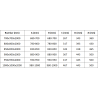 Mexen Exo квадратна плъзгаща се душ кабина 80 x 80 см, прозрачна, златна - 8111-080-080-50-00