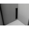 Mexen Exo петстенна душ кабина 100 x 90 см, прозрачна, черна - 812-100-090-70-00